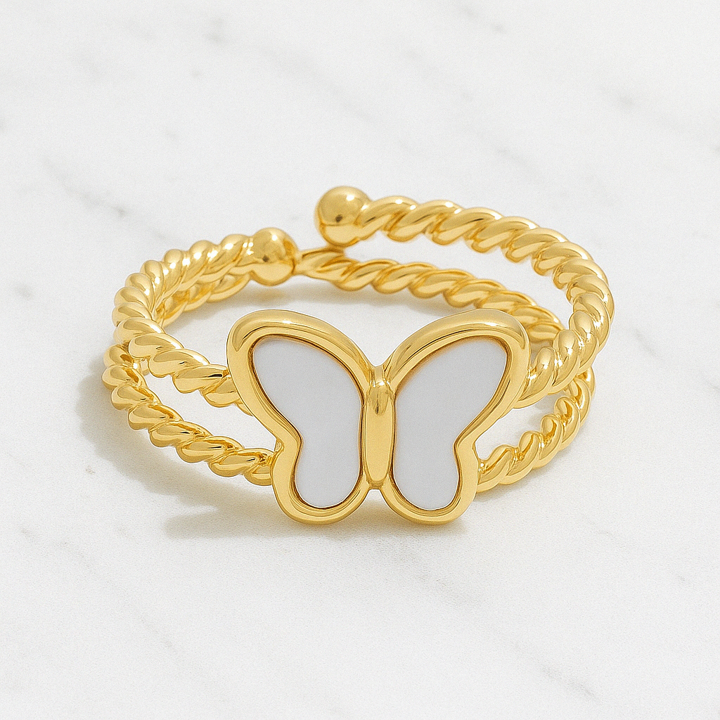 Butterfly Ring (Mother of Pearl)