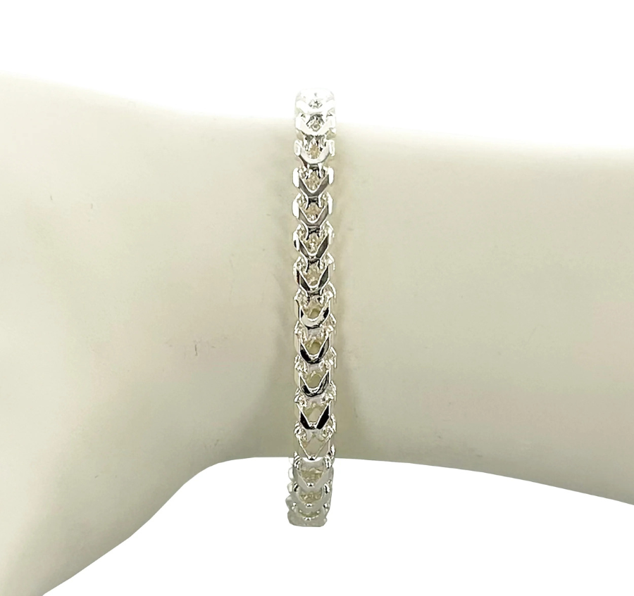 5mm Franco Bracelet (Gold/Silver)
