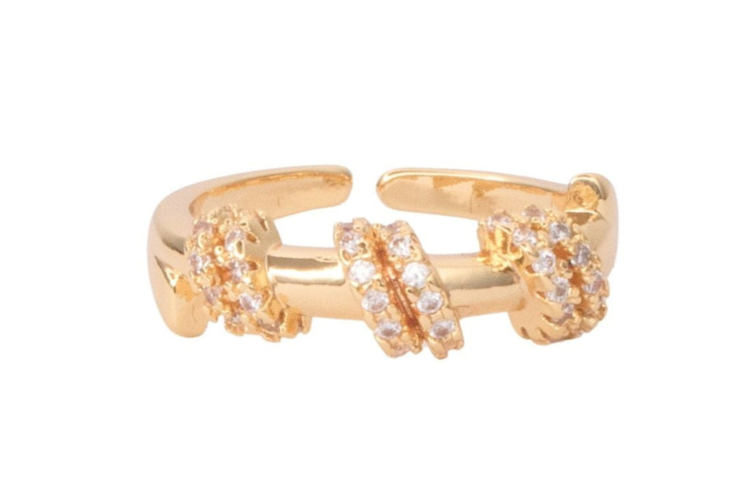 Triple Loop Ring (Gold)
