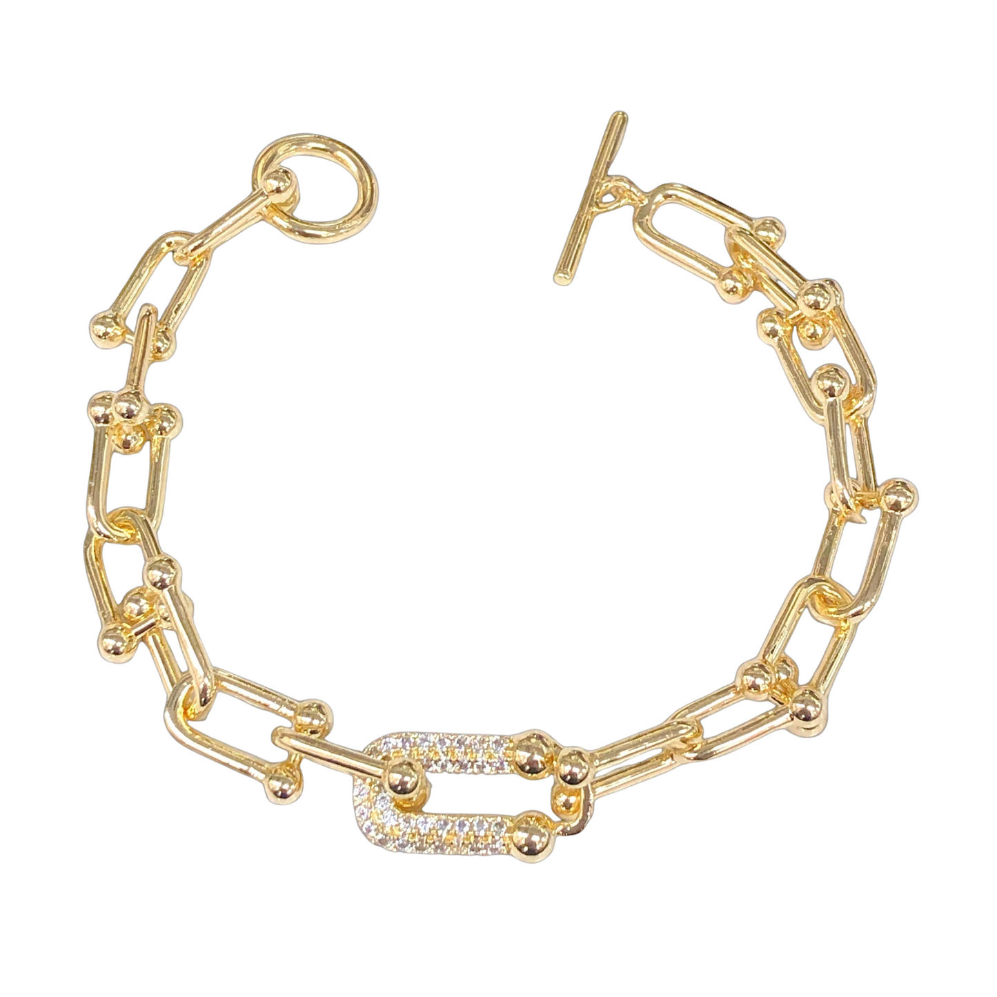 Horseshoe Link Bracelet
