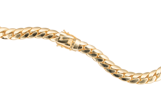 Cuban Chain with Box Lock Necklace