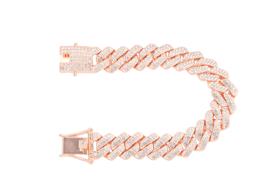 Icy Rose Gold Bracelet
