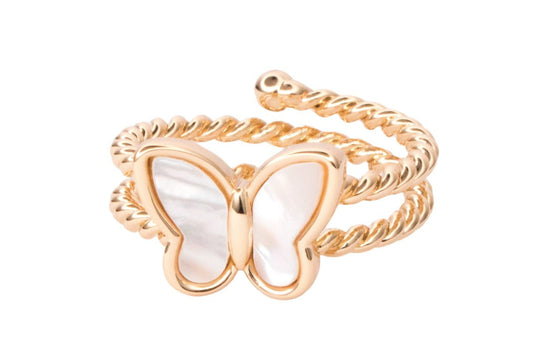 Butterfly Ring (Mother of Pearl)