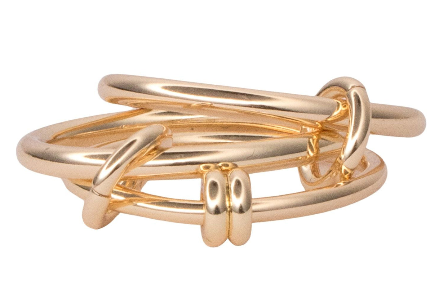 Interlock Loop Ring (Gold)