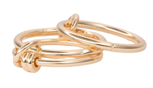 Interlock Loop Ring (Gold)