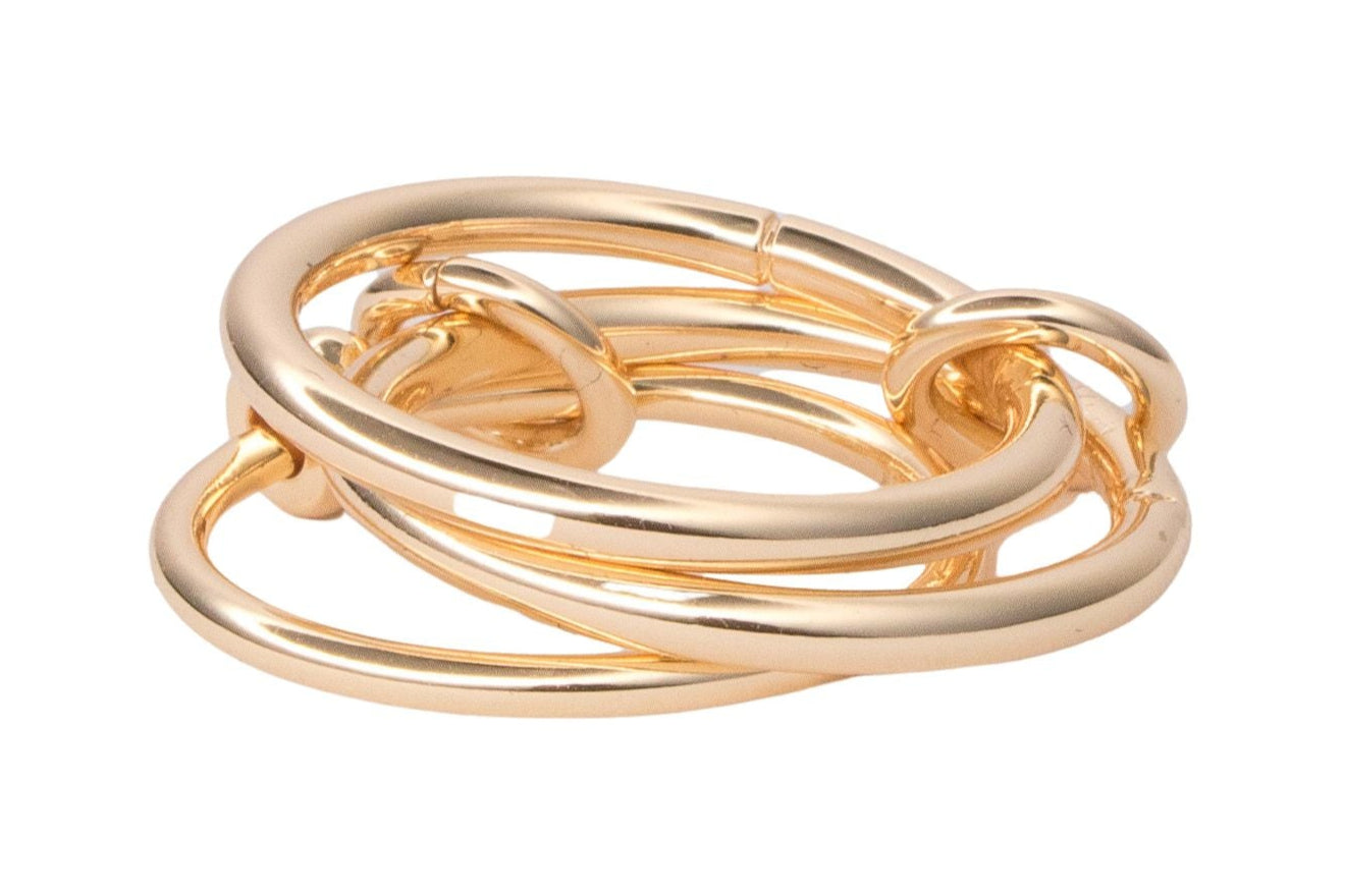 Interlock Loop Ring (Gold)