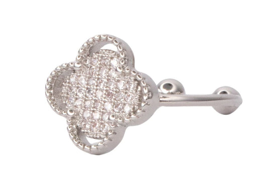 Solo Clover Ring (Silver)