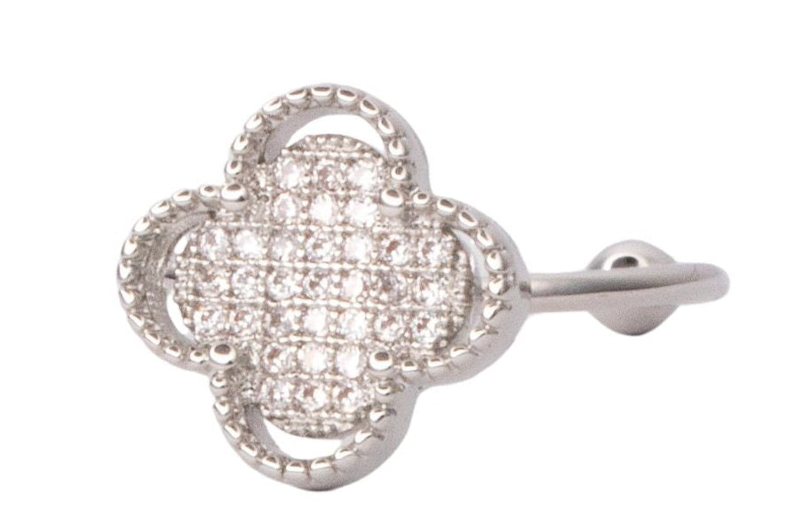 Solo Clover Ring (Silver)