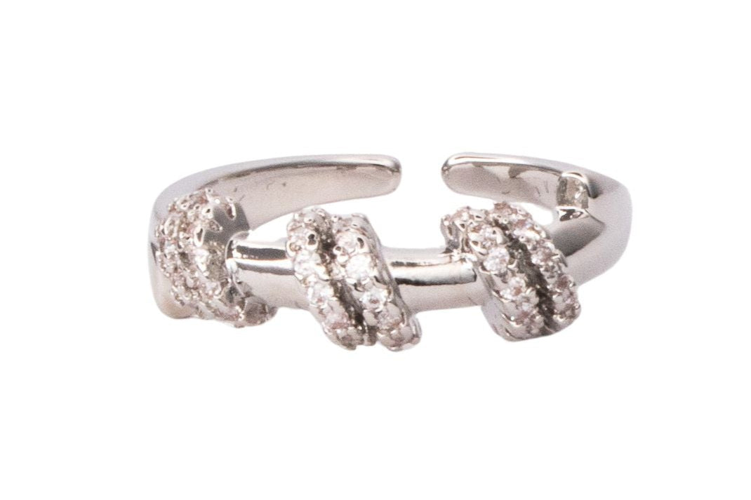 Triple Loop Ring (Silver)
