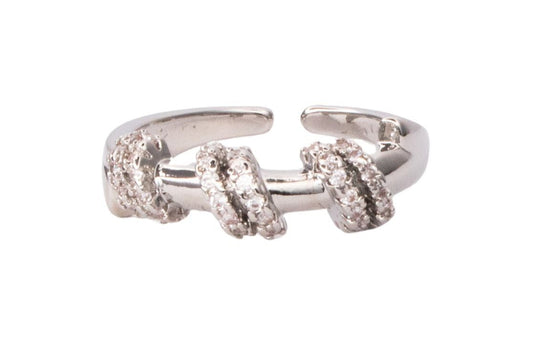 Triple Loop Ring (Silver)