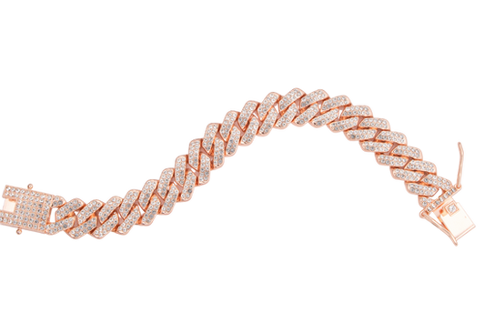 Icy Rose Gold Bracelet